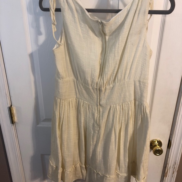 FINAL CHANCE Cream light transitional dress - Picture 4 of 7